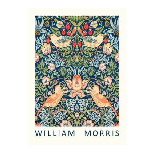 Poster William Morris The strawberry thief