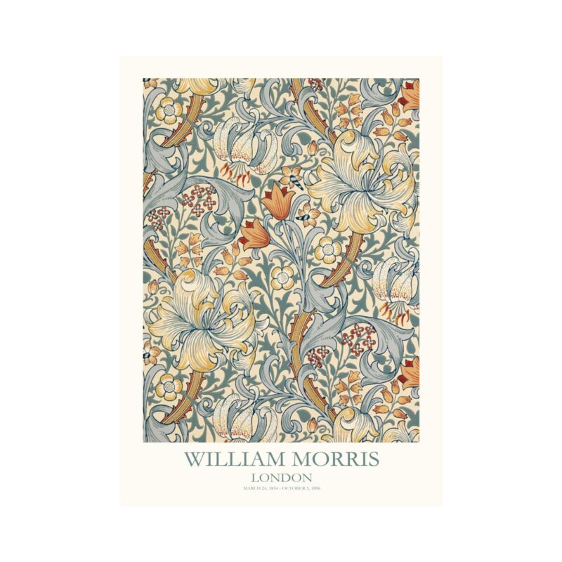 Poster William Morris Golden lily