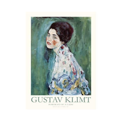 Poster Gustav Klimt The Lady