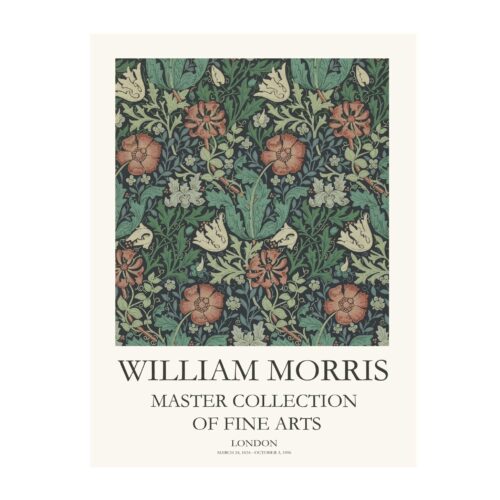 Plakat William Morris Fine arts 2 - Blomster og blade