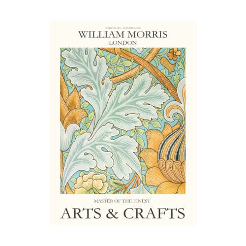 Plakat William Morris Arts and Crafts