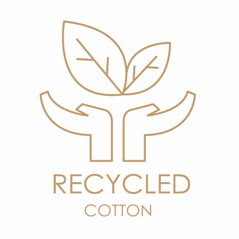 Recycled cotton logo