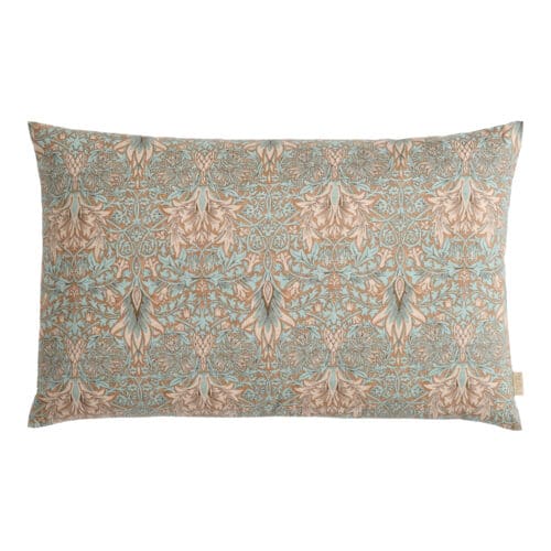 Cushion William Morris Snakehead dusty blue 50x33 - Aflang