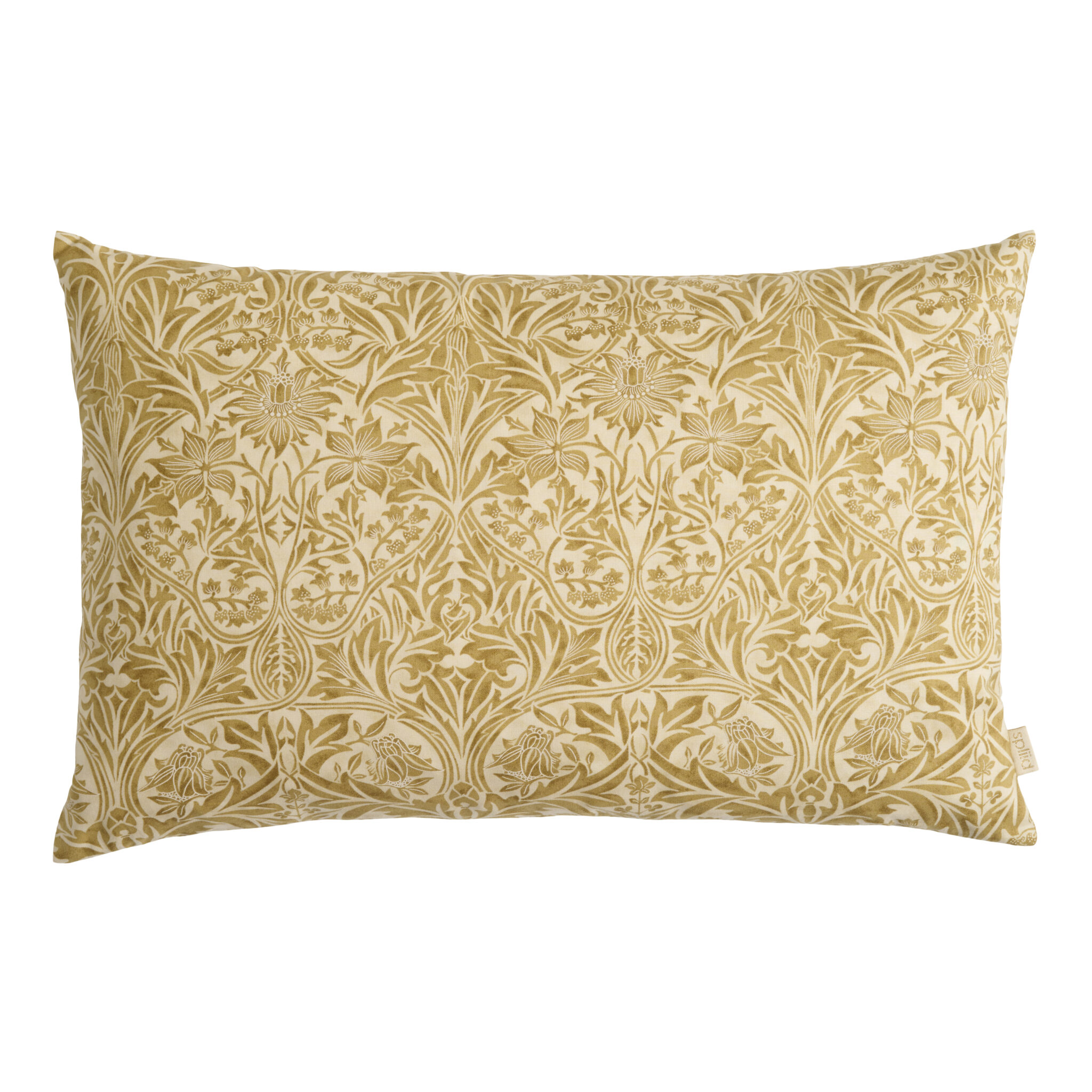 Cushion William Morris Brocade golden 50x33