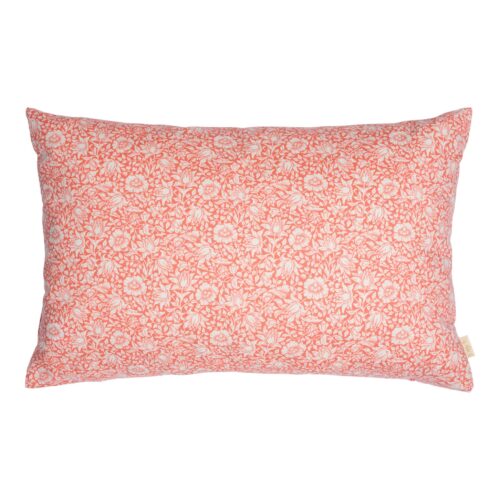 Pyntepude William Morris Mallow Coral 50X33